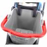 Тележка уборочная двухведерная CK750-Grey 2х25л каркас пластик серая