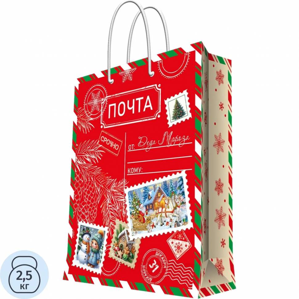 Пакет подарочный д/сувенирной продукции 157 г/м2 40,6х48,9х19см арт.96388FE