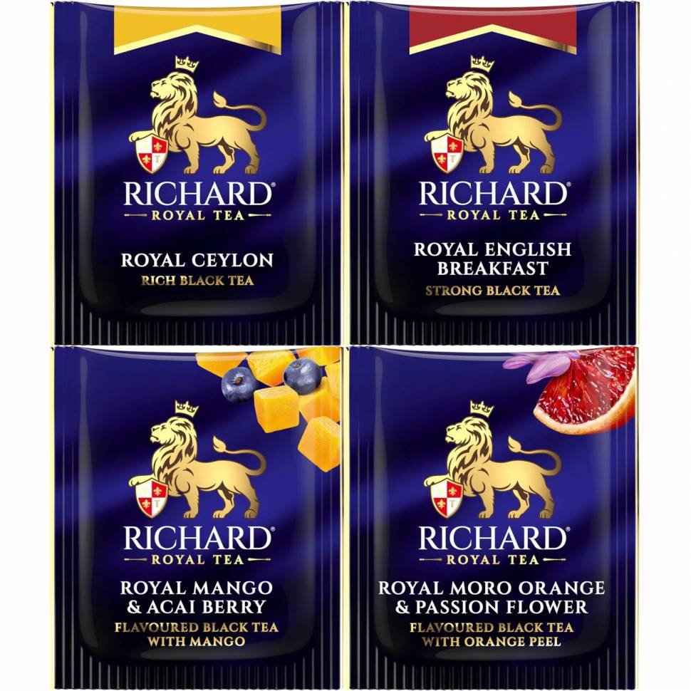 Чай Richard Thinking of You ассорти, 4 вкуса, 20 сашет