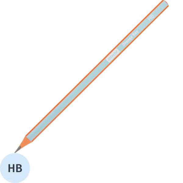 Карандаш чернографитный Attache Orange Ray HB б/ласт пластик оранж/голуб