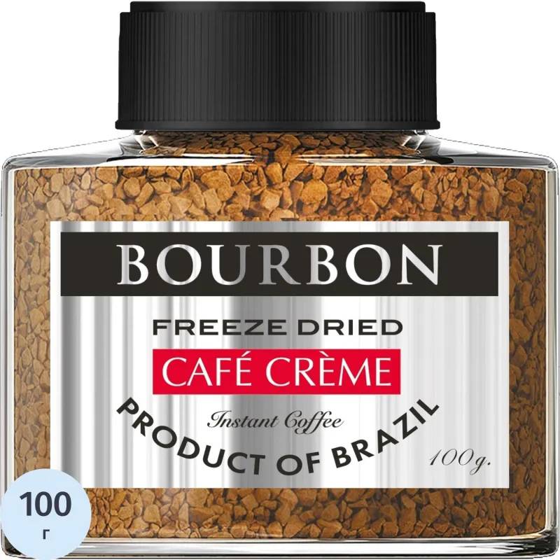 Кофе растворимый сублимированный BOURBON Cafe Creme, 100г