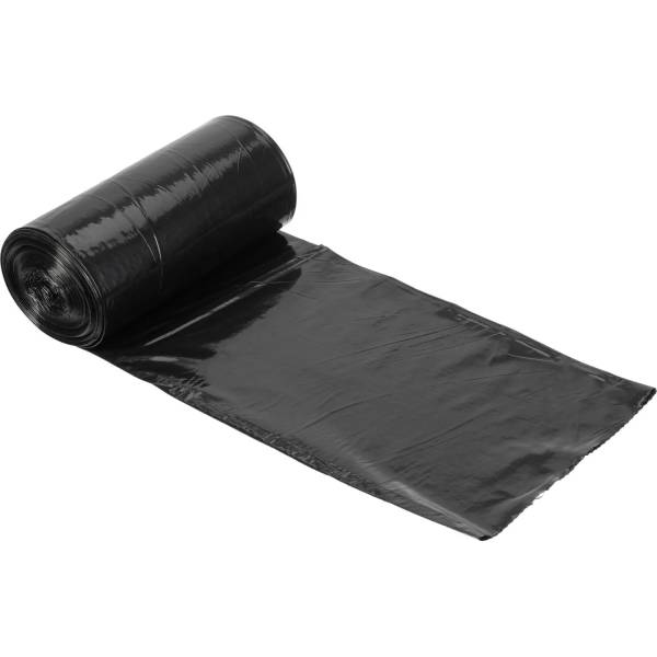Мешки для мусора ПВД 120л 80мкм 10шт/рул черн 70x110