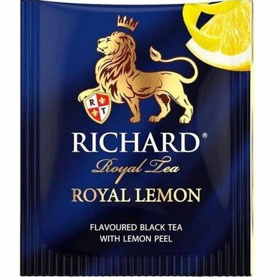 Чай Richard Royal Lemon черный, ароматизированный, 25 сашет