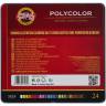 Карандаши цветные художеств. KOH-I-NOOR POLYCOLOR 24 цв/наб 3824024002PL