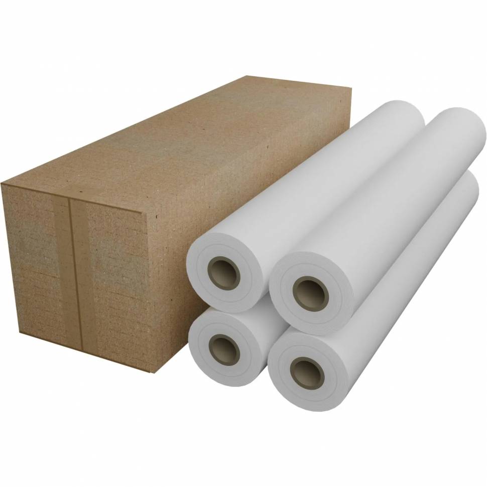 Бумага широкоформатная 80г 594x45 50.8мм [4рулона